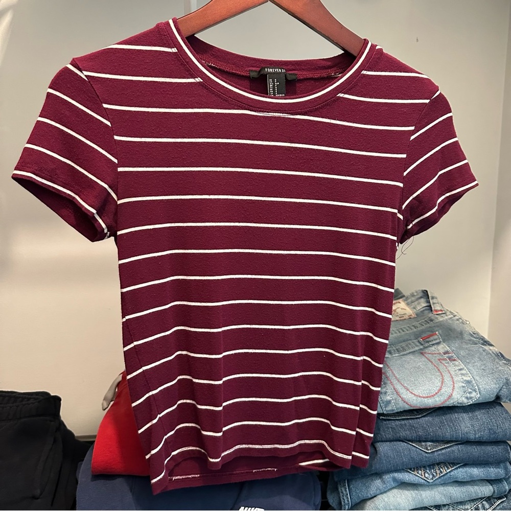 Burgundy Shirt